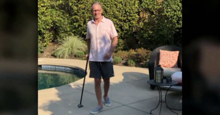 Paralyzed man who can walk again shows potential benefit of stem cell therapy